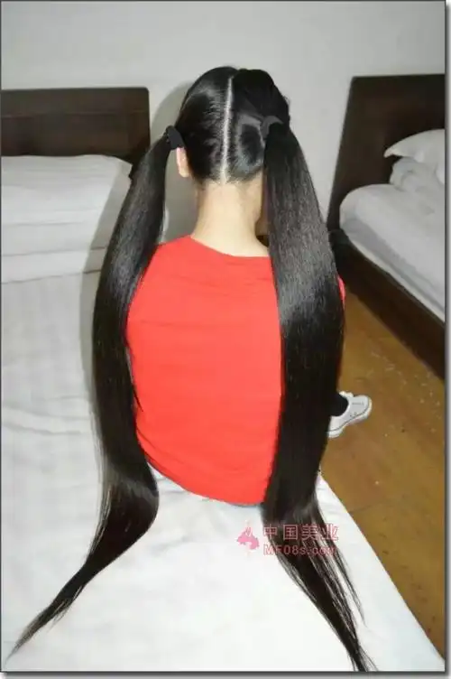 剪下美少女1米极品乌黑长发狠狠爱李56431