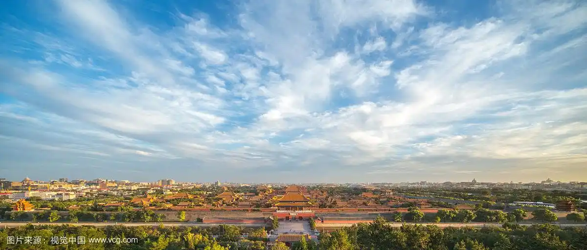 北京故宫全景