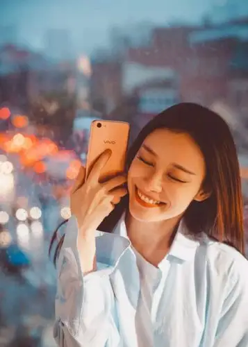 倪妮代言vivo# 我.醉.了.