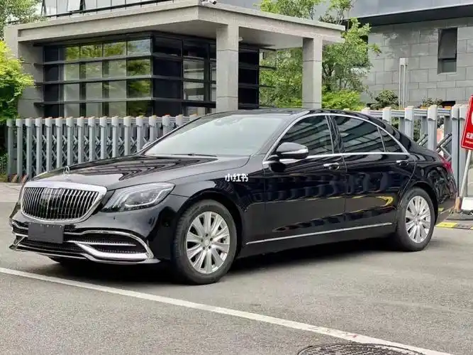 14年9月奔驰s400l,3.0t尊贵版!重金升级迈巴赫前围!