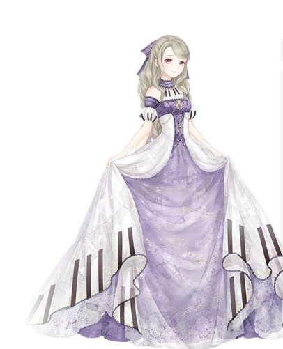 水瓶座在《奇迹暖暖》里适合的公主装扮