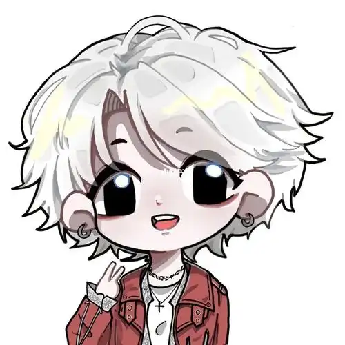 林彦俊  #爱豆  #q版  #画  #指绘这个造型很酷 但是在我这通通给