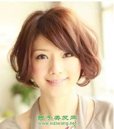 大圆脸适合什么的短发发型 大圆脸发型,大圆脸短发