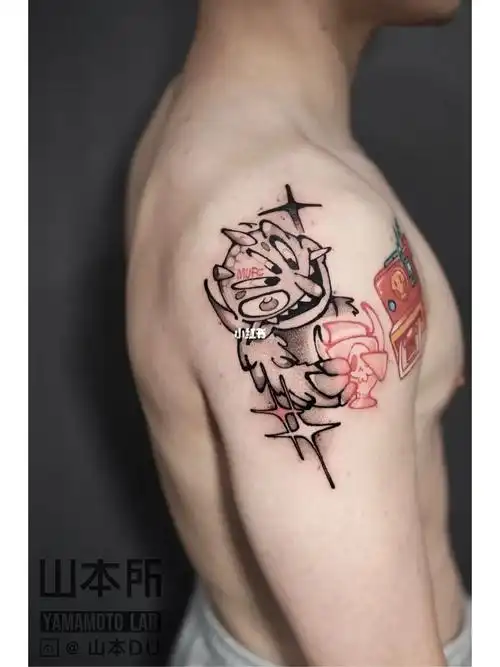 纹身也清新  #成都纹身  #杭州纹身  #小恶魔  #mufc