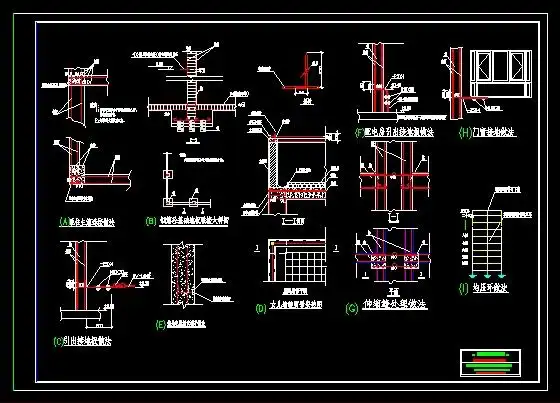 防雷接地大样图