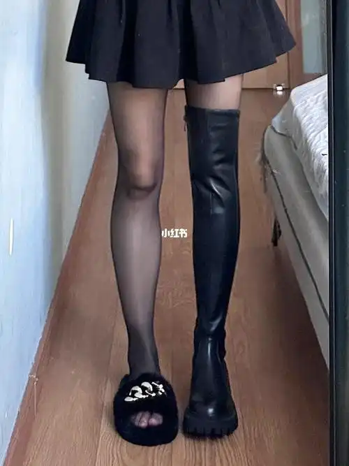 腿粗的姐妹不用担心穿不进去啦#靴子  #百搭靴子分享  #长