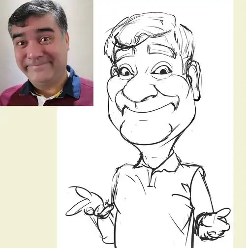 如何画出恰到好处的夸张肖像漫画 - 简书