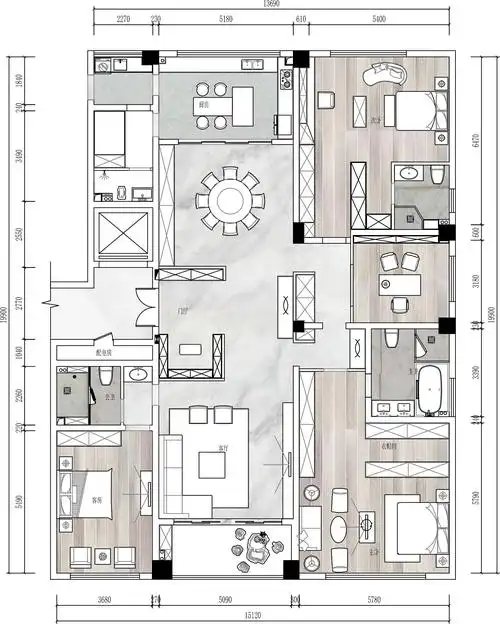 大平层方案设计