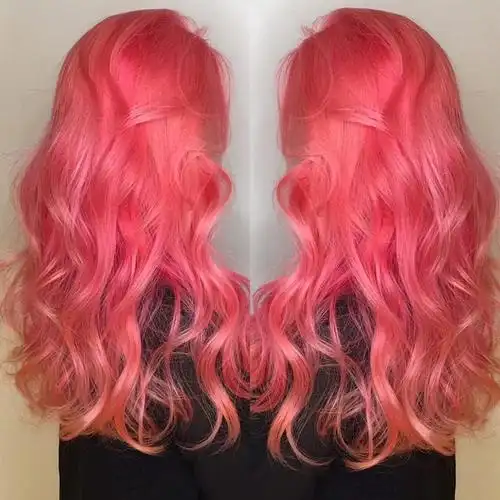 有没有染过粉色然后自己补染的姐妹,求推荐染发剂