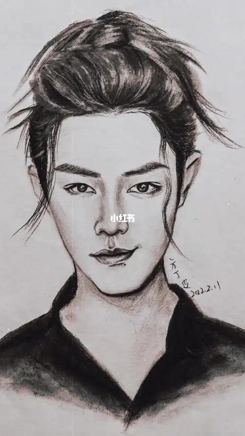 从零部件入手画肖战