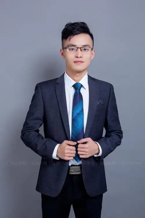 南宁男士职场形象照拍摄半身肖像照摄影