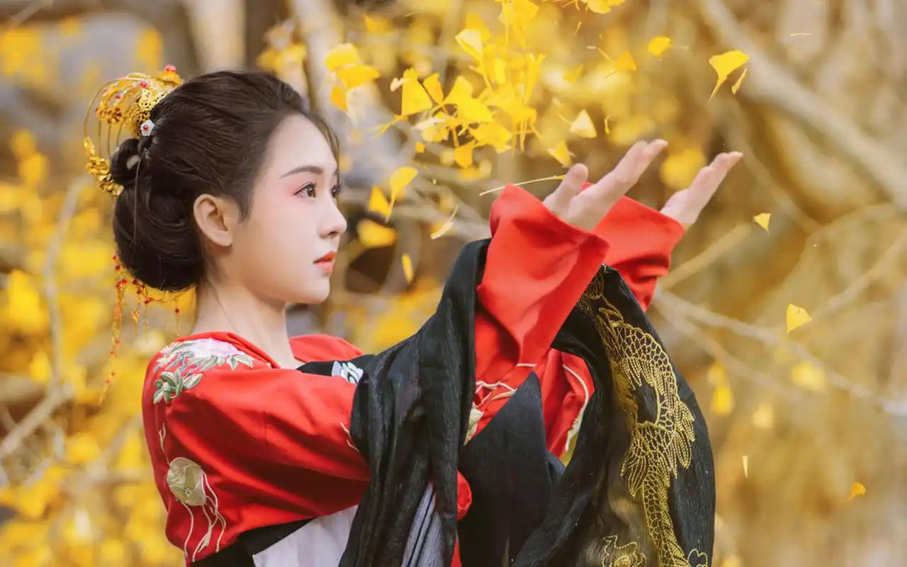 古风汉服美女气质养眼写真图片桌面壁纸