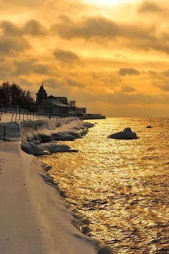 俄罗斯贝加尔湖.