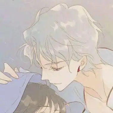 2021年最潮情侣头像动漫黑白