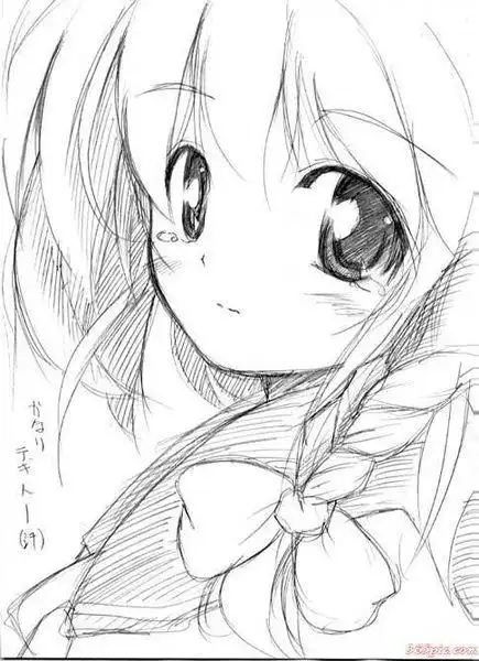 动漫 简笔画 卡通 漫画 手绘 头像 线稿 440587 竖版 竖屏