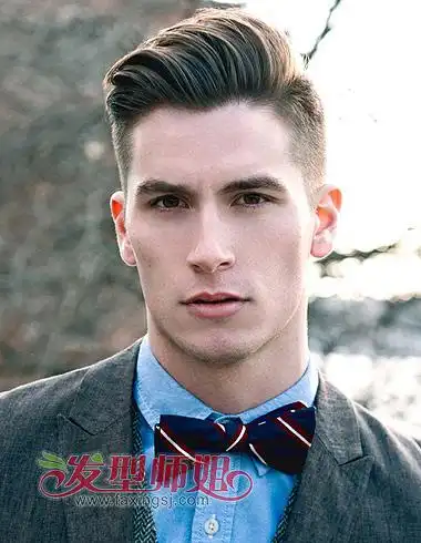 欧美男生绅士风度短发发型 简单时尚有涵养