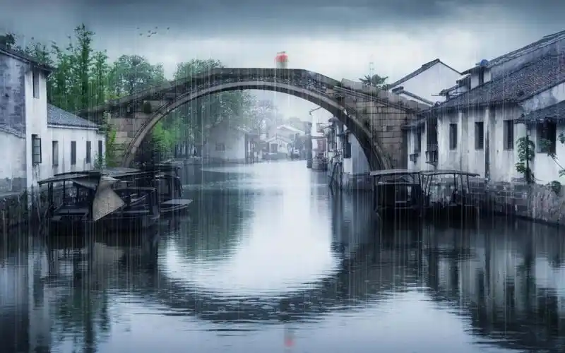 江南泼墨山水画,风起天青等烟雨(正片5分38往后,讲讲吴郡的江南文化)