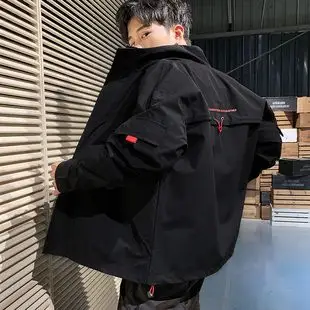 男士外套秋季韩版潮流2019新款修身帅气棒球衣服休闲工装夹克男b