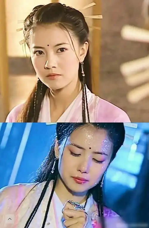 高圆圆古装造型瞬间感觉看到了曾经的周芷若美若天仙