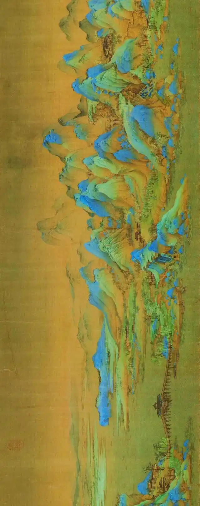 高清古风壁纸|欣赏王希孟《千里江山图》