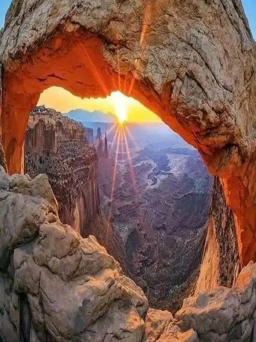 世界奇观风景图极光桃源雪山