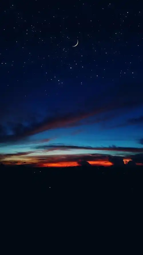 唯美梦幻星空高清图片手机壁纸