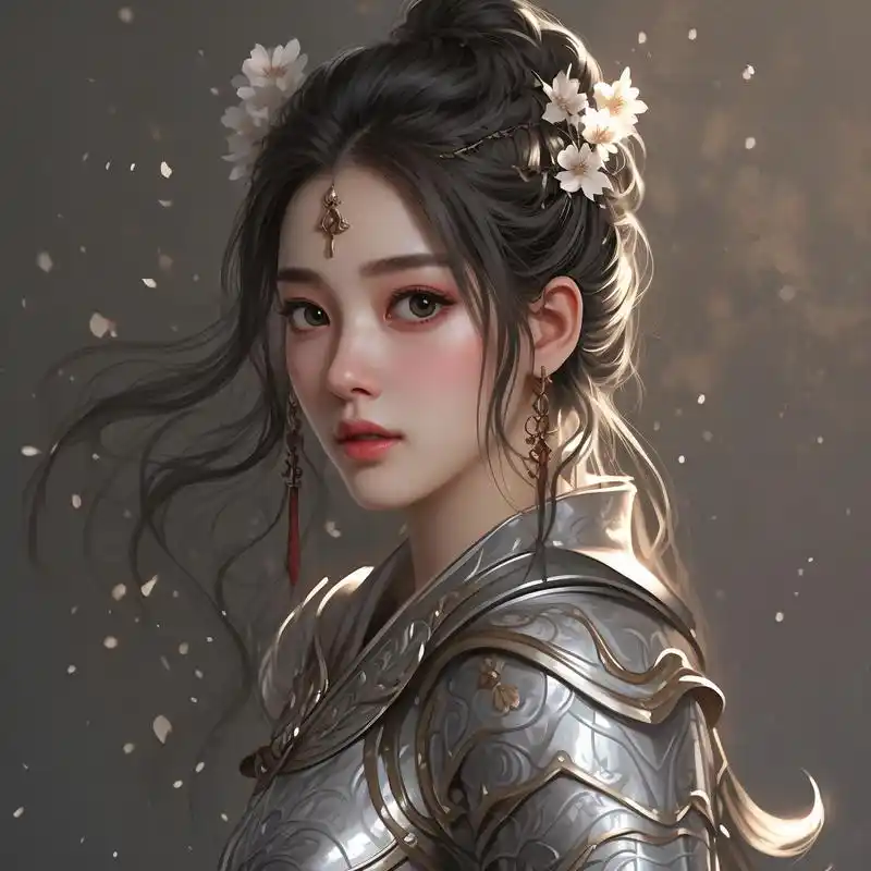 9815古风女将军头像97 探索古风女将军的霸气与柔情,这些头像带