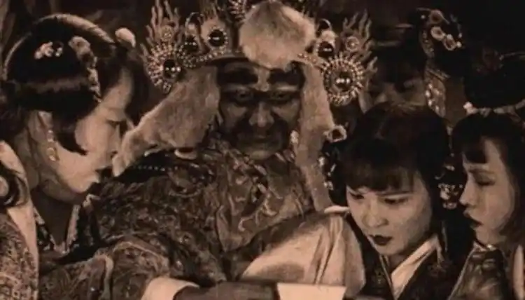 怪不得1927年版《西游记》被永久禁播,看看蜘蛛精的裙子就知道