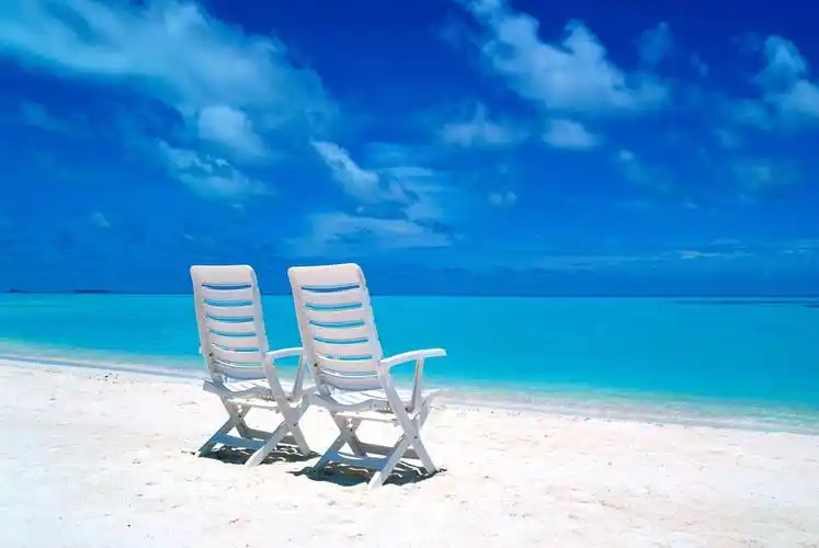 阳光沙滩碧海蓝天