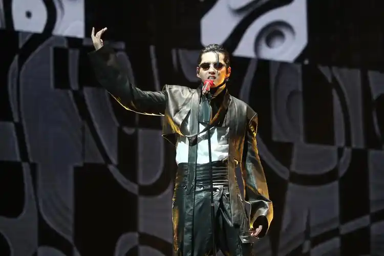 2019年4月20日,南京,吴亦凡举办演唱会.