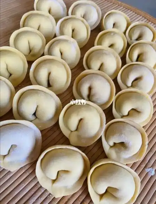 自己包的元宝饺子