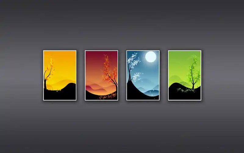一年四季风景壁纸