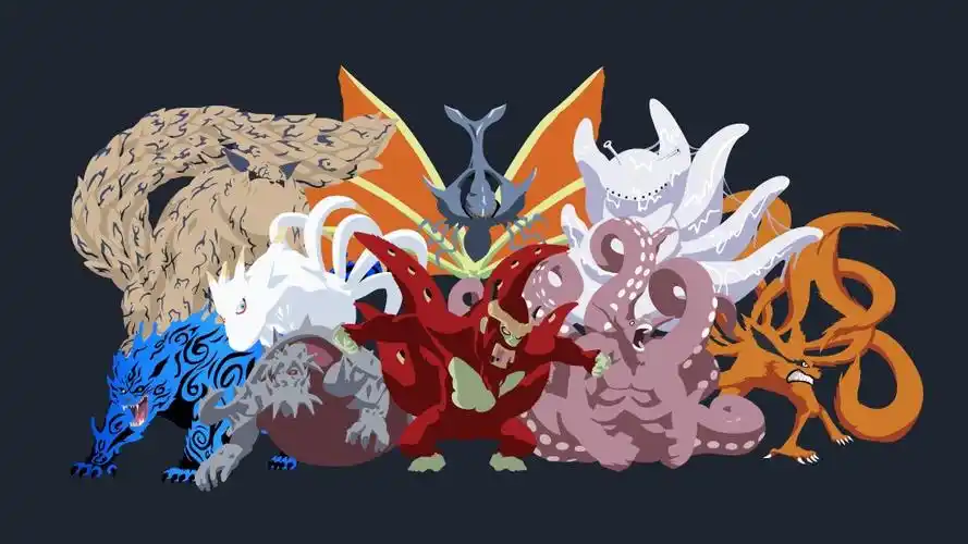 尾兽- 堆糖,美图壁纸兴趣社区