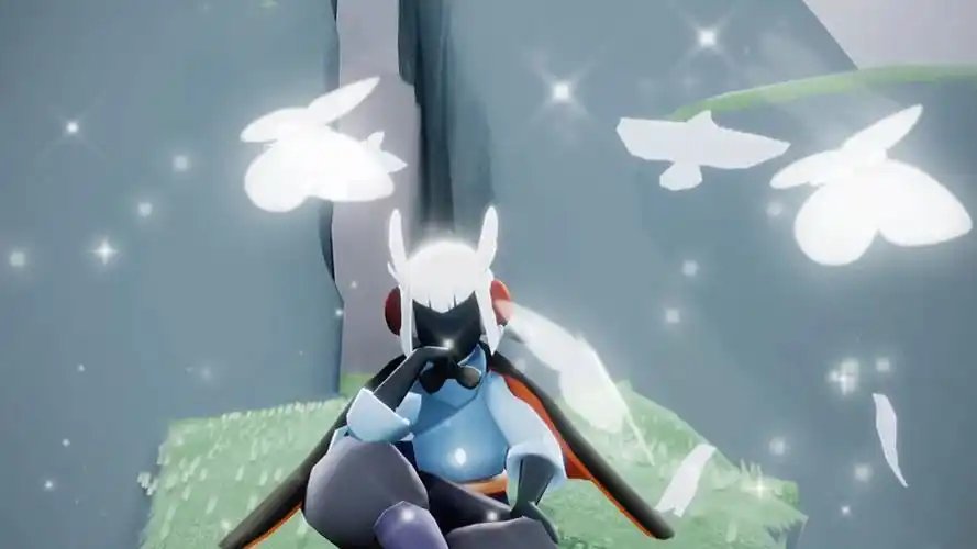 光遇白鸟云野充满了自由和幻想想和你留下二人的回忆