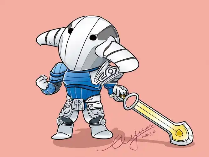 原创dota2同人q版英雄