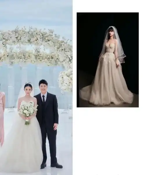 天王嫂宣云婚礼穿搭揭秘全身珠宝超百万奢牌礼服与金晨撞衫