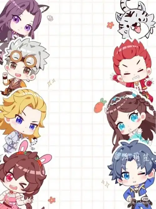 史莱克七怪q版人物