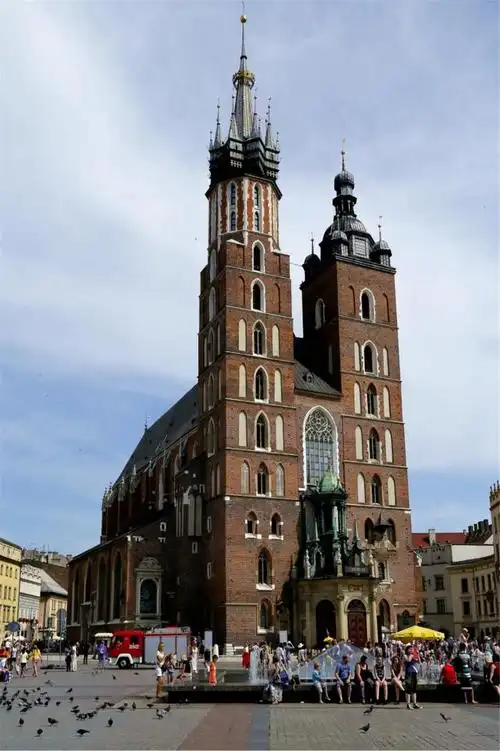 原创欧洲游克拉科夫圣母升天大教堂