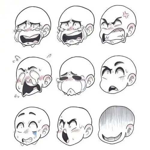 动漫手绘——丰富你的人物表情拒绝脸瘫