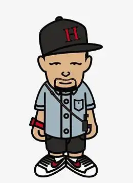 png戴帽子胡子猥琐大叔pngpng卡通猥琐男人pngpng蓝色小猫pngpsdpng