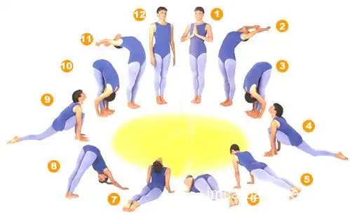 瑜伽——拜日十二式教程