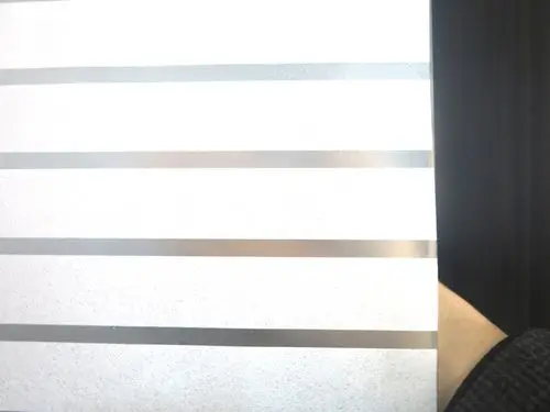 大横条纹磨砂玻璃贴膜 窗花贴纸 办公室隔断 窗户纸 透光不透明