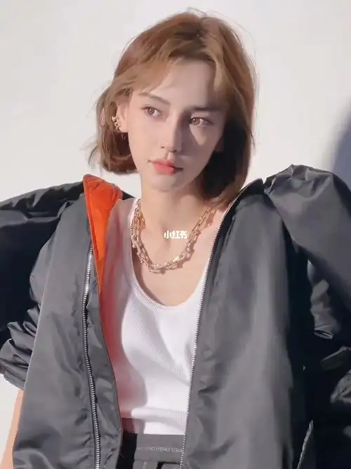 杨颖的短发太好看了吧