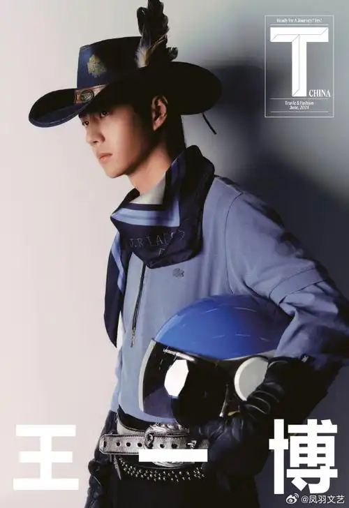 王一博封面摄影师版写真##摄影师晒王一博封面