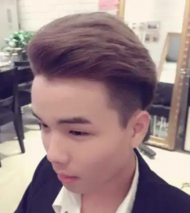 吹男士大背头 大背头潮男发型