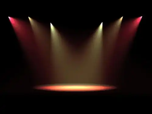 舞台灯光ppt背景图片