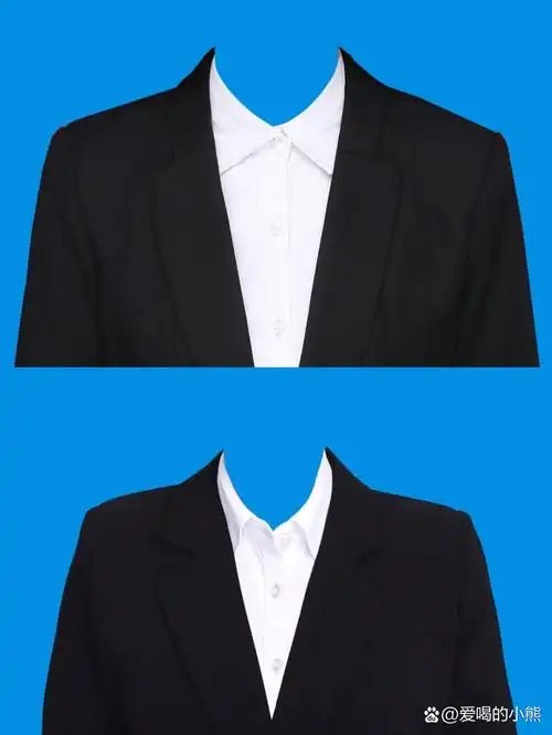 百搭不出错     证件照模板 常用证件照正装,西装衣服模板,男女通用!