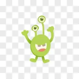 卡通小朋友卡通手绘外星人矢量人物卡通八仙过海xlsepsaipsd全部格