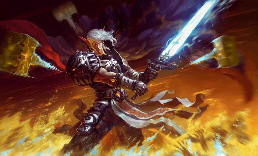 玩家原创作品:无比帅气的血精灵圣骑士[魔兽世界]