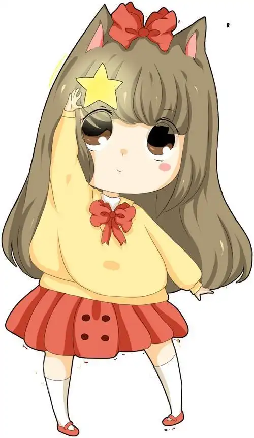 q版人物简笔画色彩